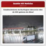 Un establecimiento de Burlington denuncia robo de 500 galones de diésel