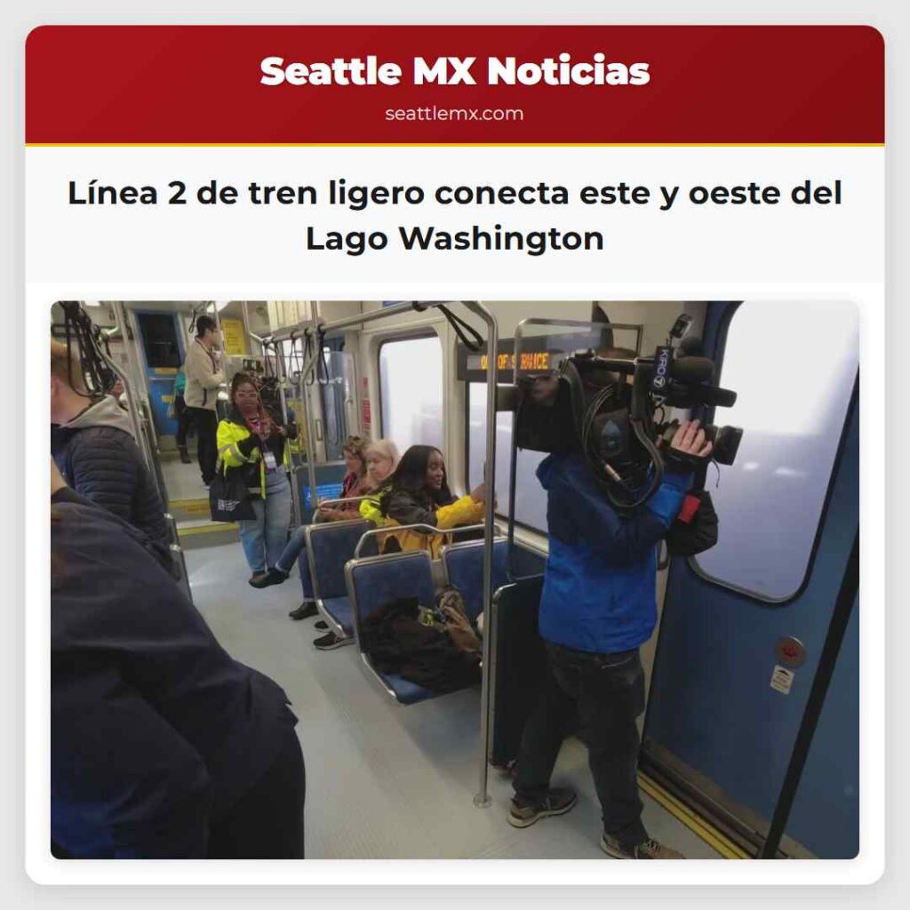 Línea 2 de tren ligero conecta este y oeste del