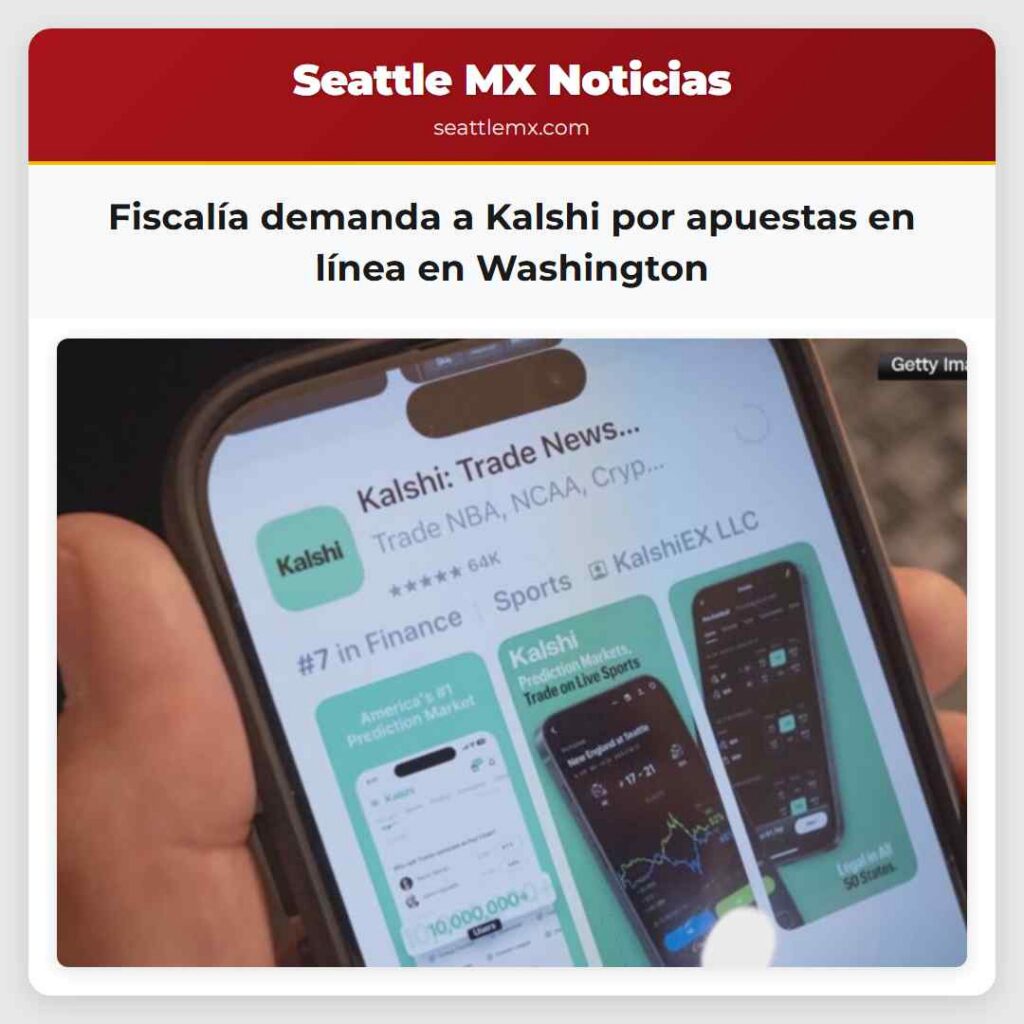 Fiscalía demanda a Kalshi por apuestas en línea