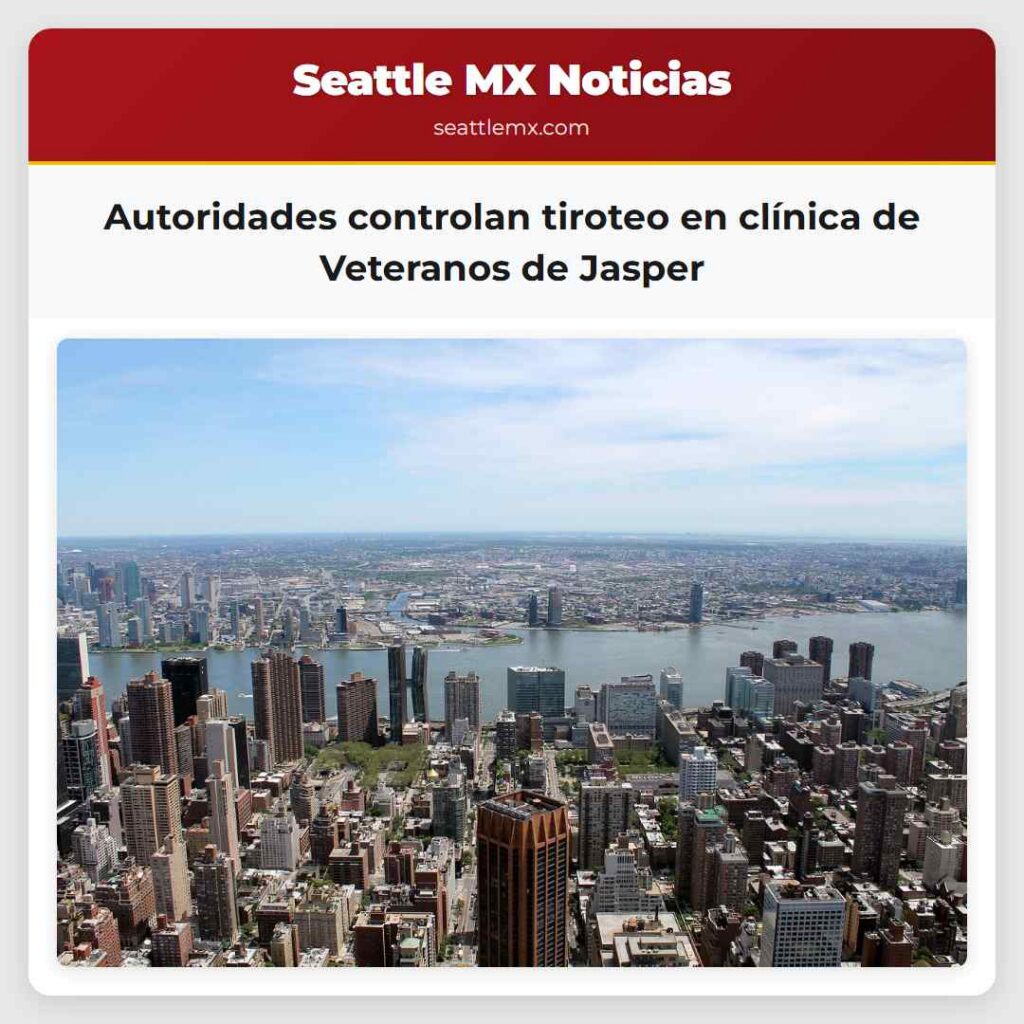 Autoridades controlan tiroteo en clínica de