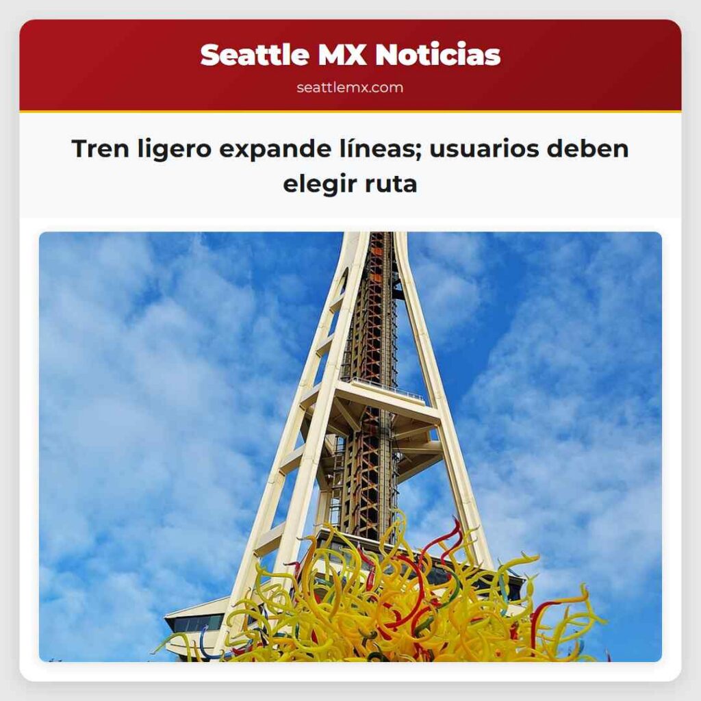 Tren ligero expande líneas; usuarios deben elegir
