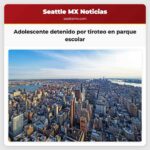 Un adolescente de 15 años detenido por intento de asesinato tras tiroteo en parque escolar