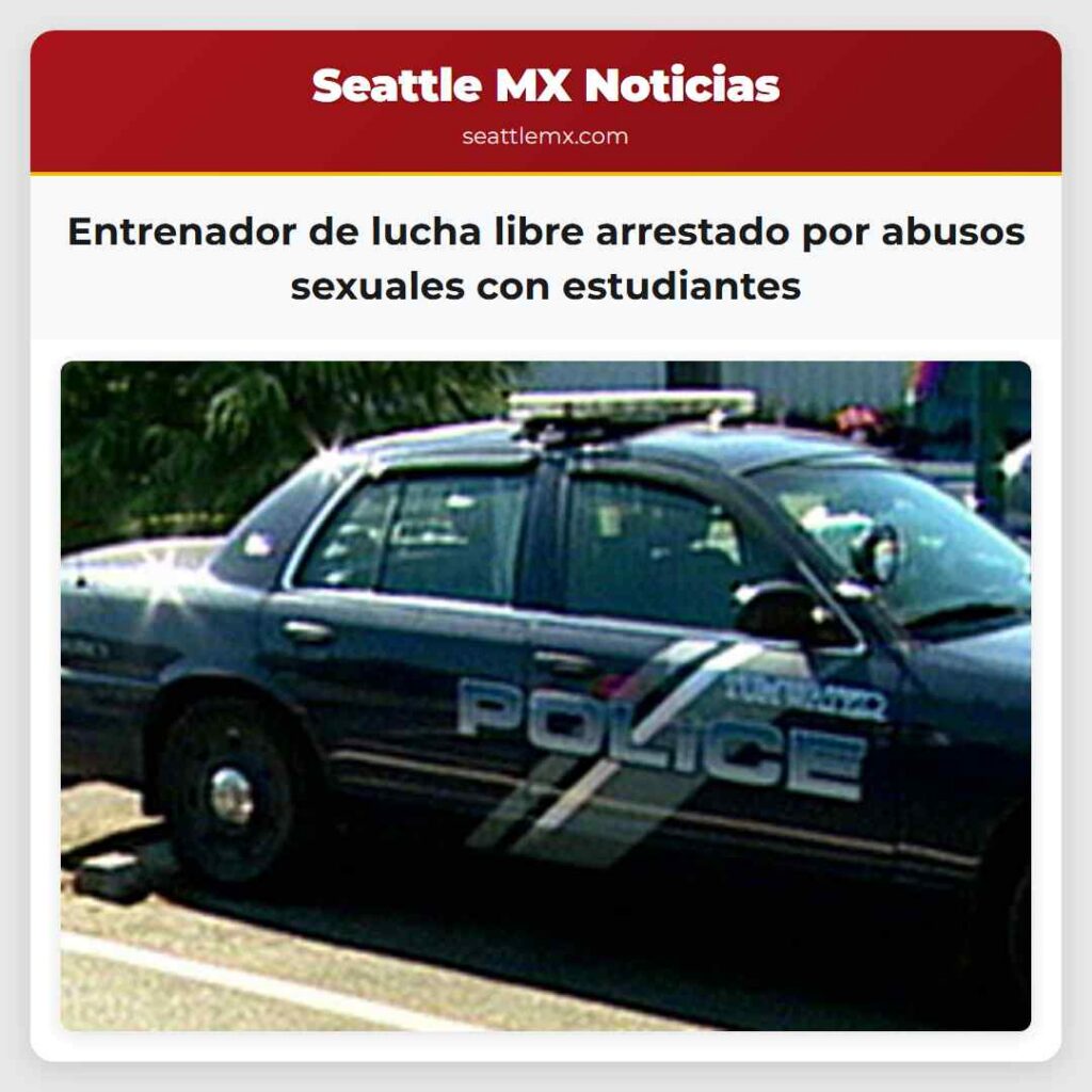 Entrenador de lucha libre arrestado por abusos