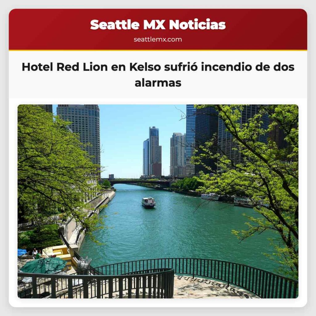 Hotel Red Lion en Kelso sufrió incendio de dos