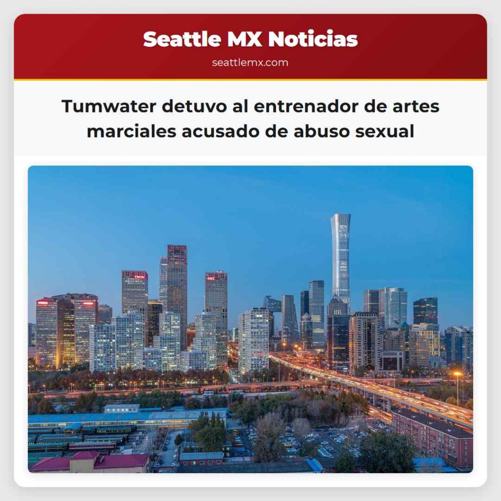 Tumwater detuvo al entrenador de artes marciales