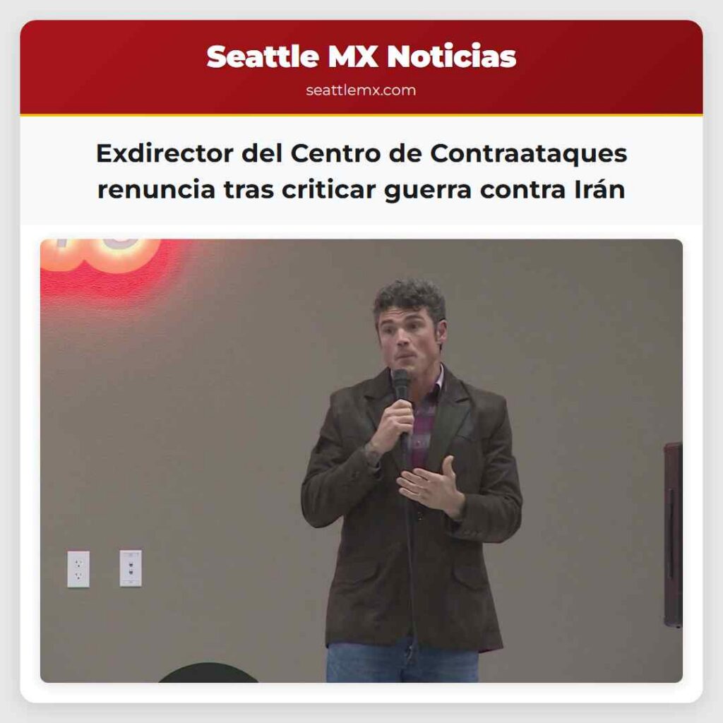 Exdirector del Centro de Contraataques renuncia