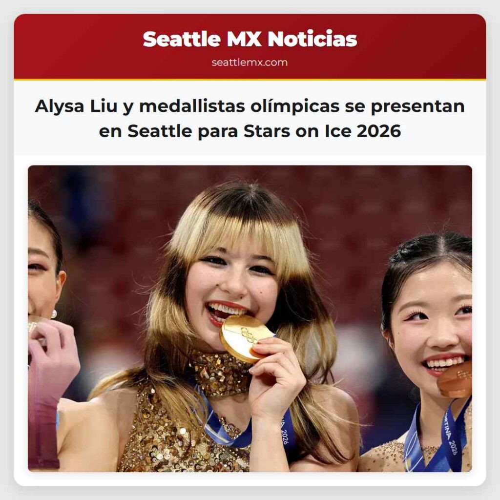 Alysa Liu y medallistas olímpicas se presentan en