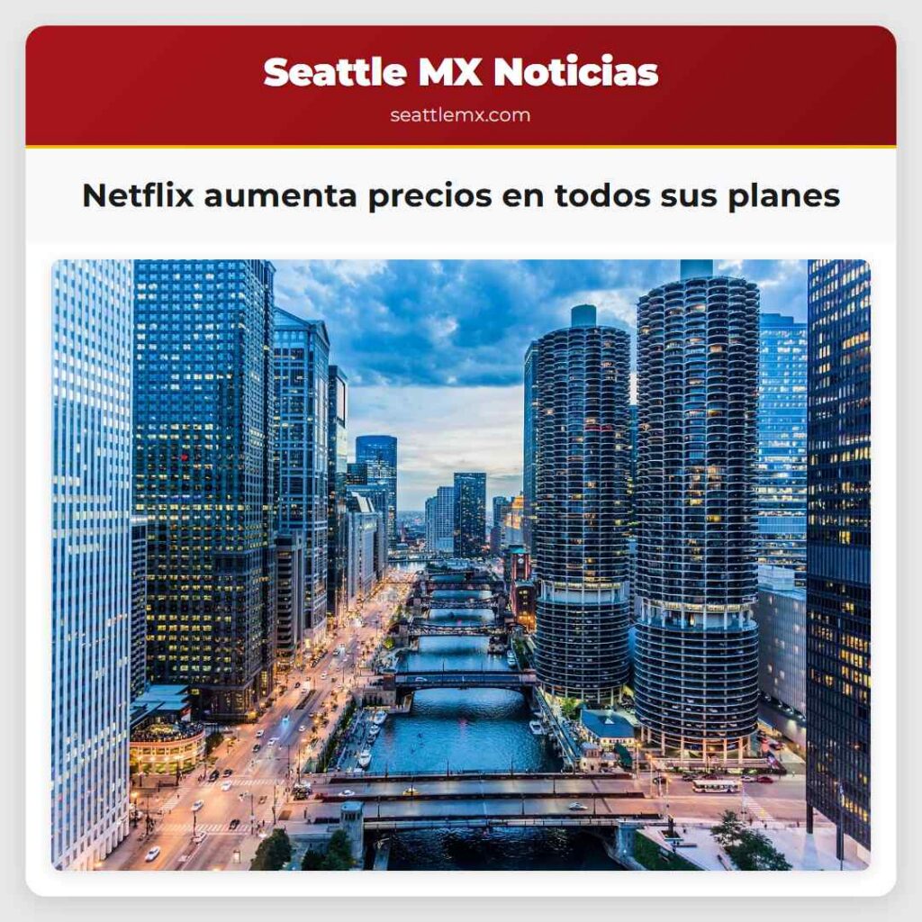 Netflix aumenta precios en todos sus planes