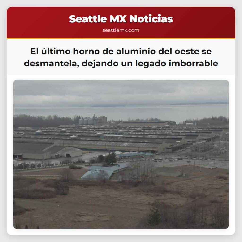 El último horno de aluminio del oeste se