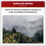 SWAT de Thurston responde a un hombre en crisis posiblemente bajo efectos de metanfetamina según el sheriff