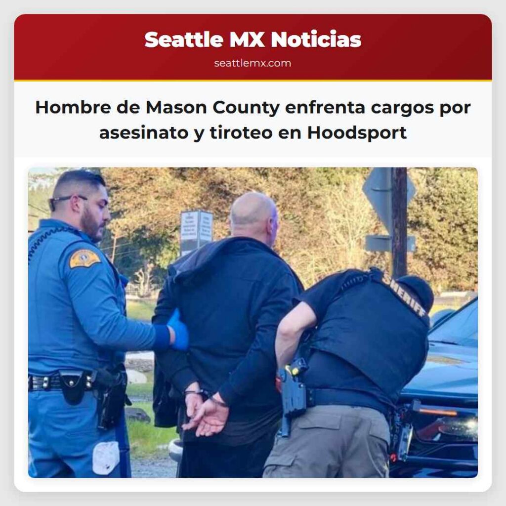 Home 1 Hombre de Mason County enfrenta cargos por