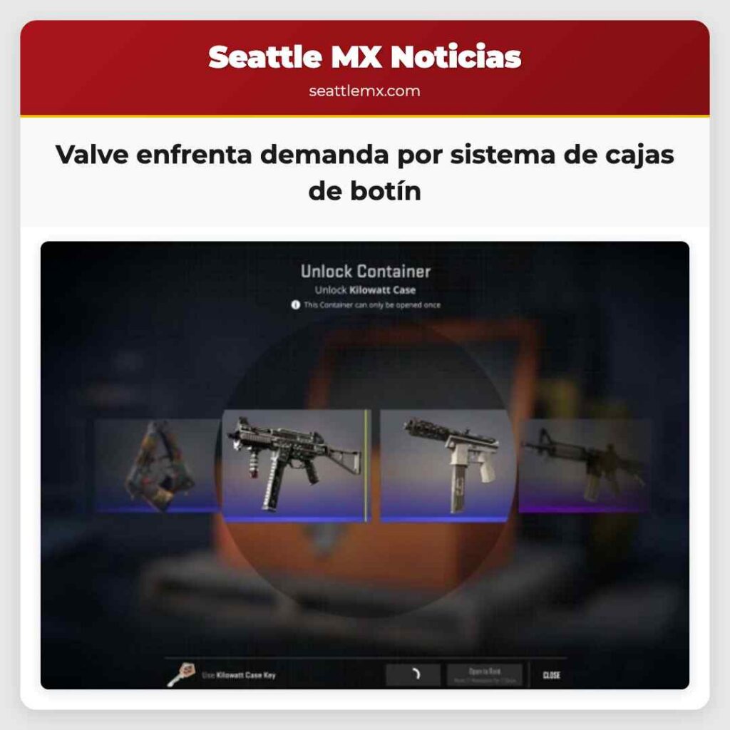 Valve enfrenta demanda por sistema de cajas de