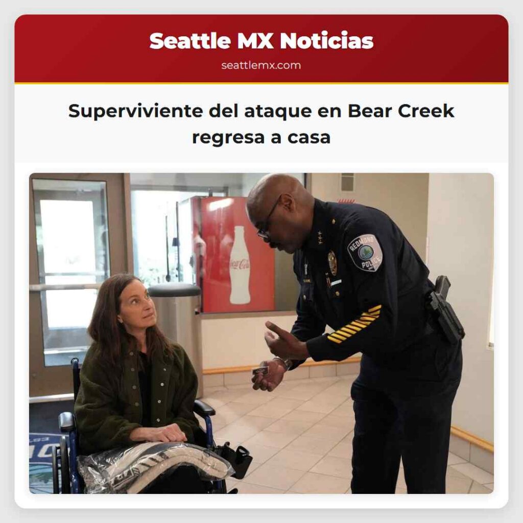 Superviviente del ataque en Bear Creek regresa a