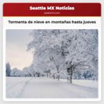 Alerta Extendida Nieve intensa en montañas y tormenta de nieve prevista hasta el jueves