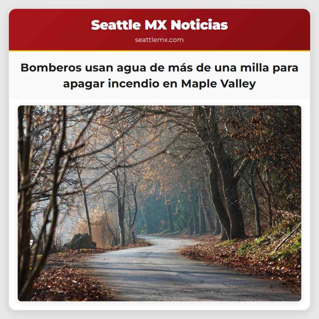 Bomberos usan agua de más de una milla para