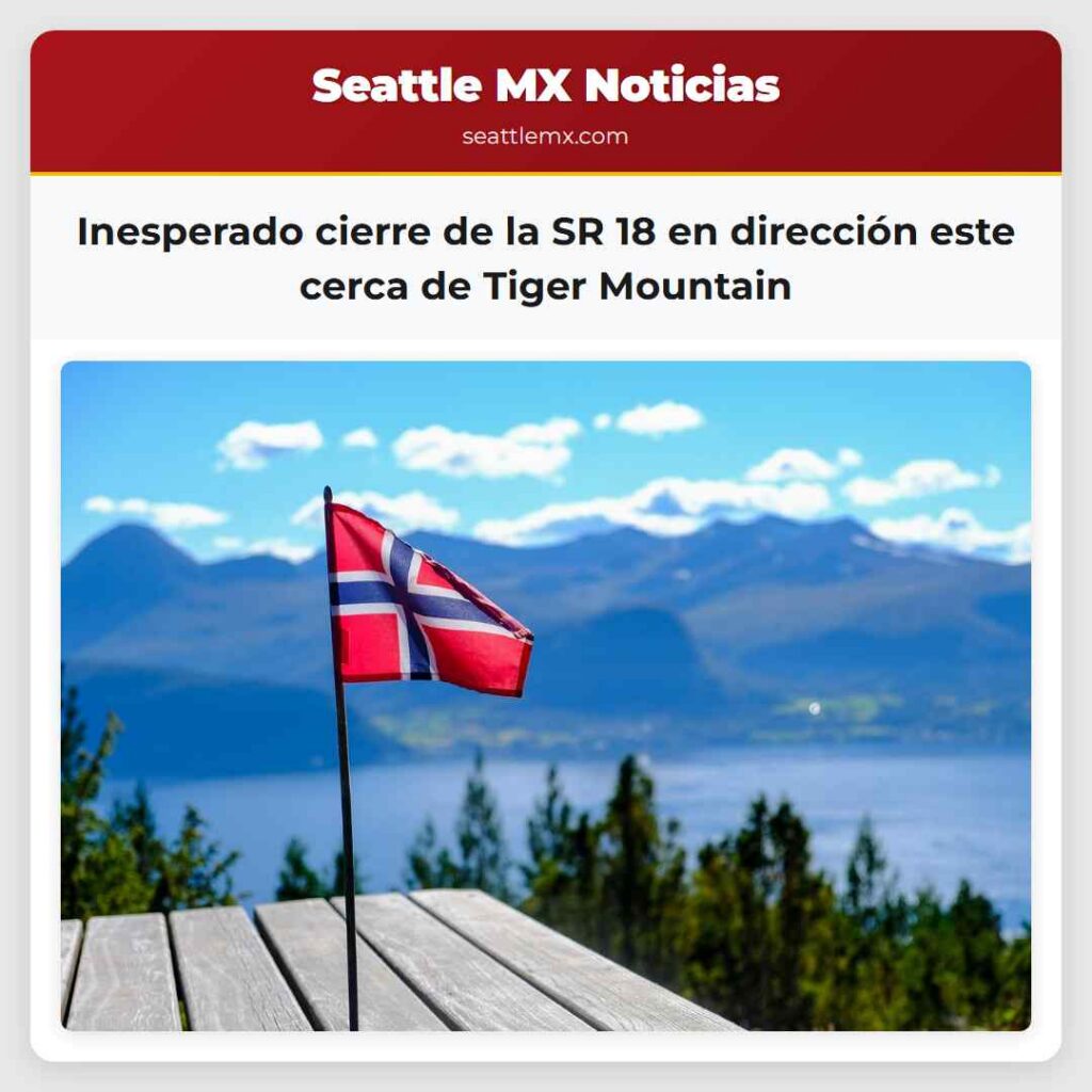 Inesperado cierre de la SR 18 en dirección este