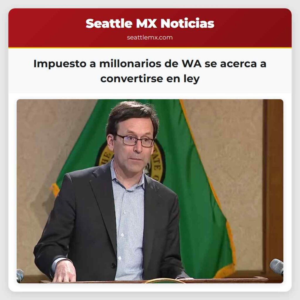 Impuesto a millonarios de WA se acerca a