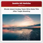 El equipo de hockey de Rhode Island que vivió un tiroteo masivo durante un partido se consagró campeón estatal en cuadruple tiempo extra