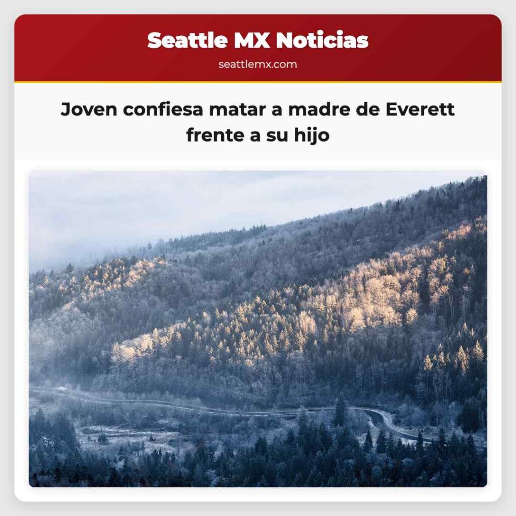Noticias De Seattle 4 Joven confiesa matar a madre de Everett frente a