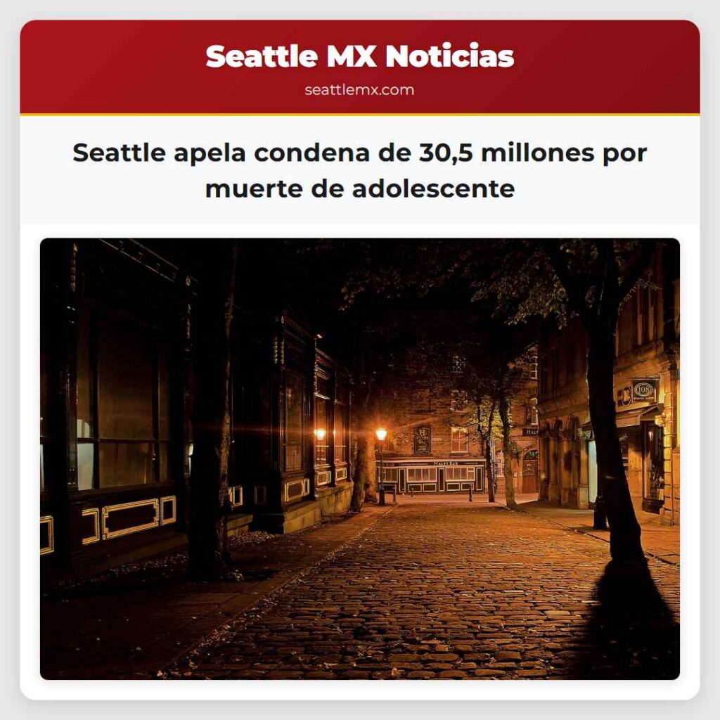 Seattle apela condena de 30,5 millones por muerte