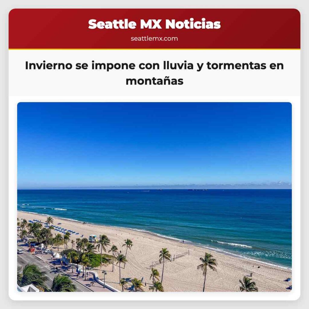 Invierno se impone con lluvia y tormentas en