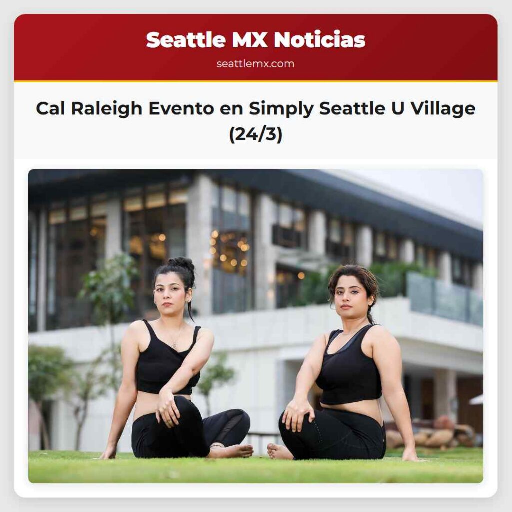 Cal Raleigh Evento en Simply Seattle U Village