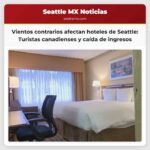 Vientos contrarios azotan a los hoteles de Seattle Turistas canadienses y menores ingresos