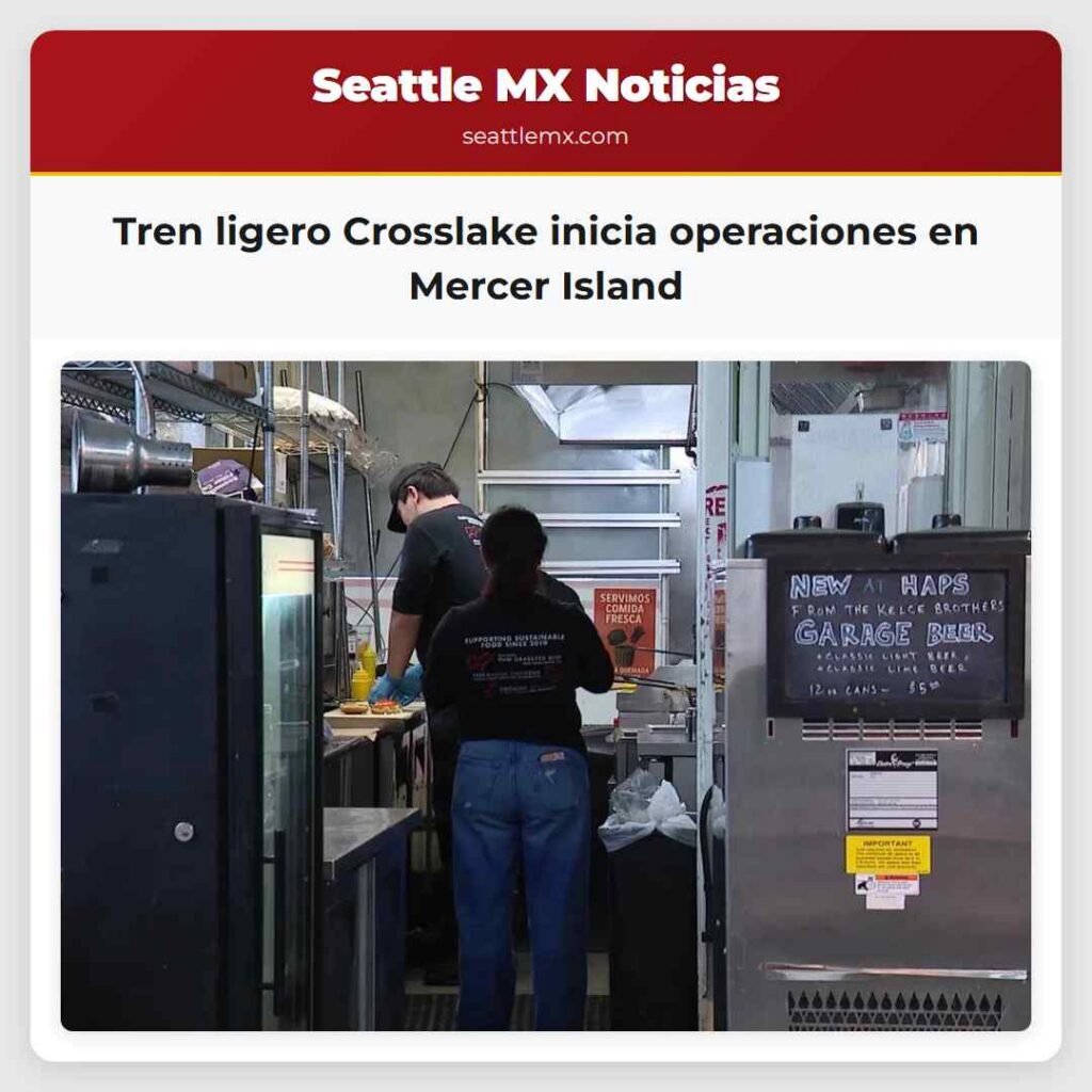 Tren ligero Crosslake inicia operaciones en