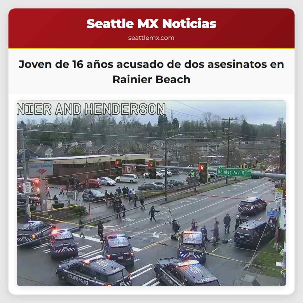 Joven de 16 años acusado de dos asesinatos en