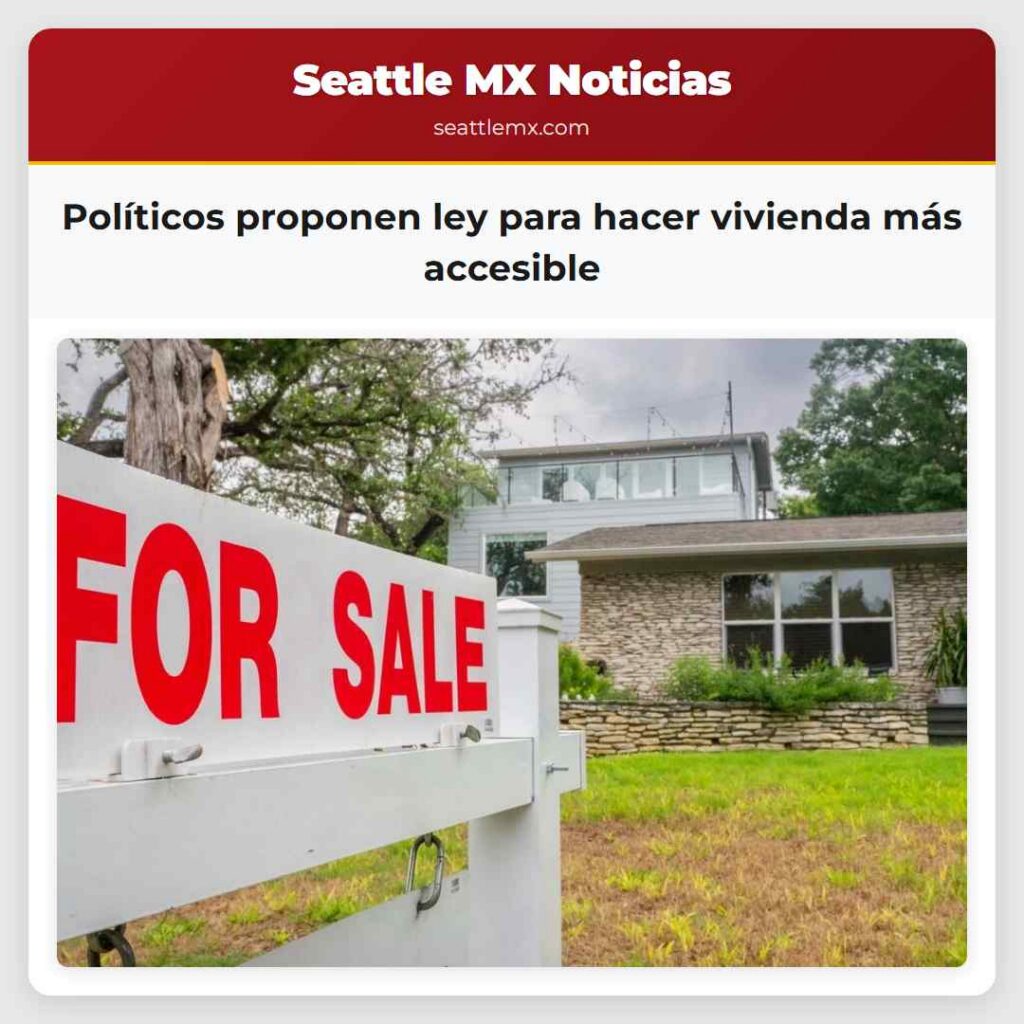 Políticos proponen ley para hacer vivienda más