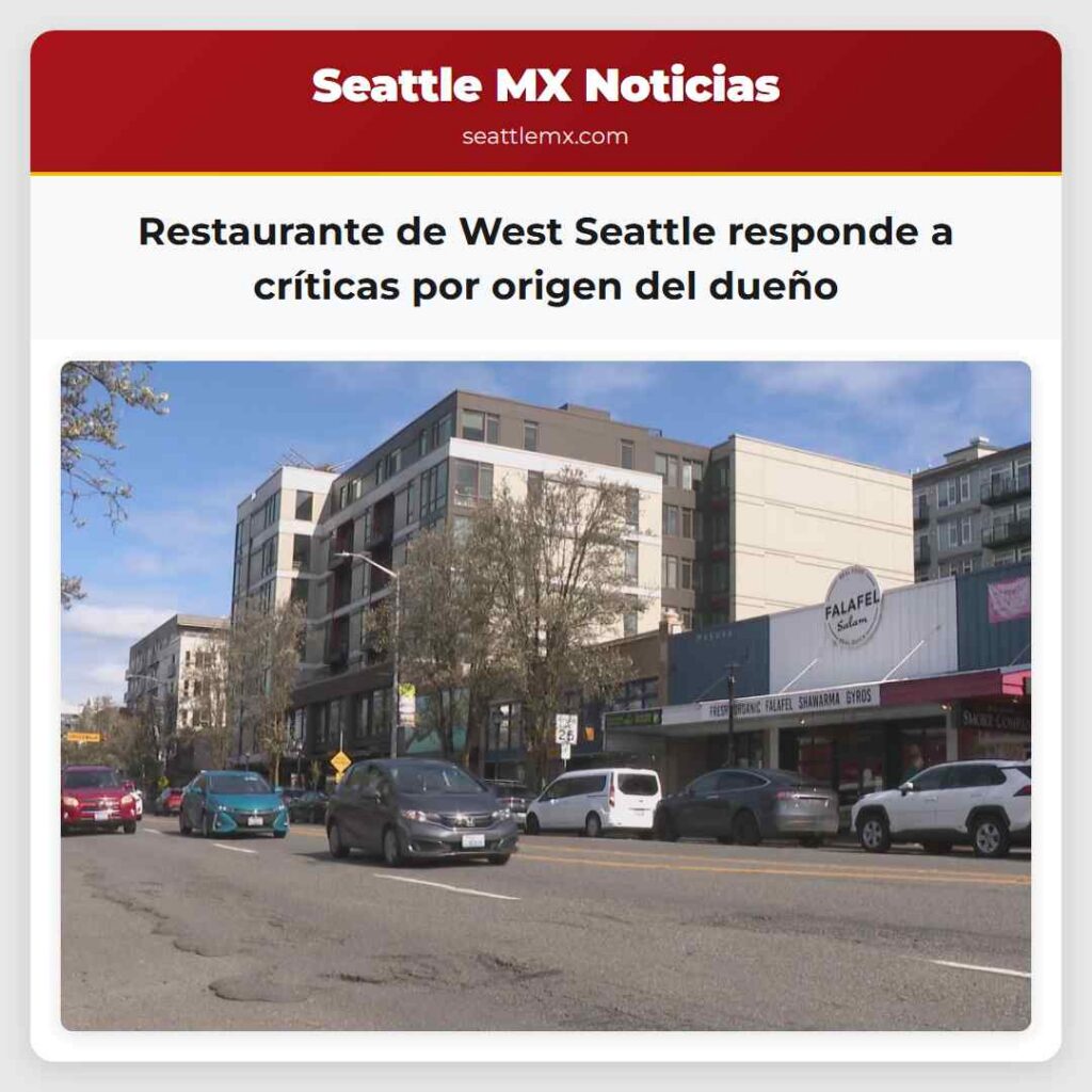 Restaurante de West Seattle responde a críticas