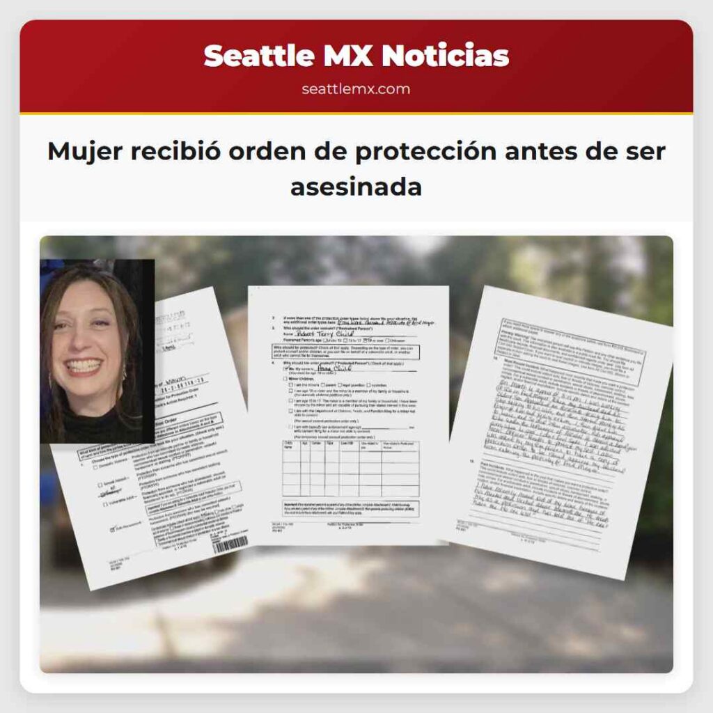 Mujer recibió orden de protección antes de ser