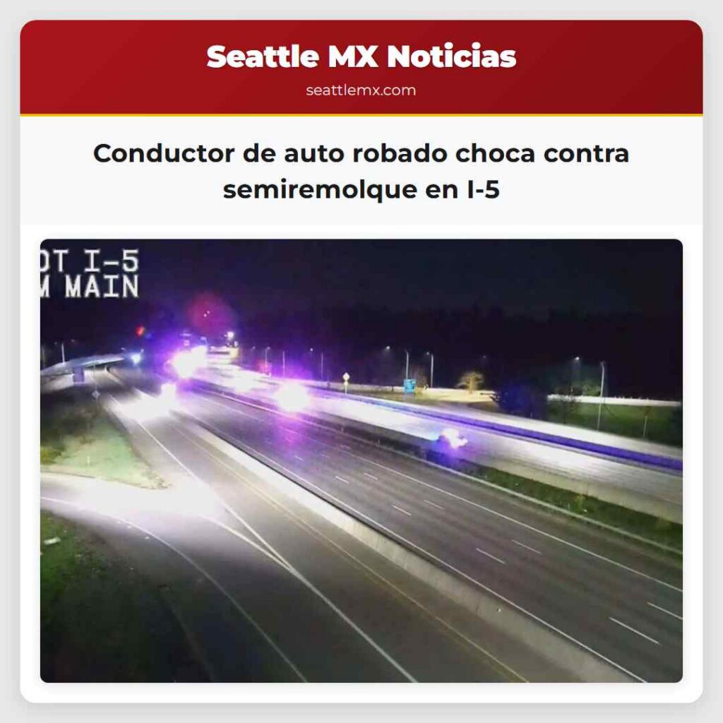 Conductor de auto robado choca contra