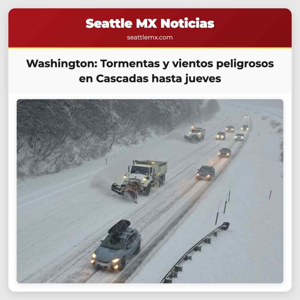 Noticias De Seattle 6 Washington: Tormentas y vientos peligrosos en
