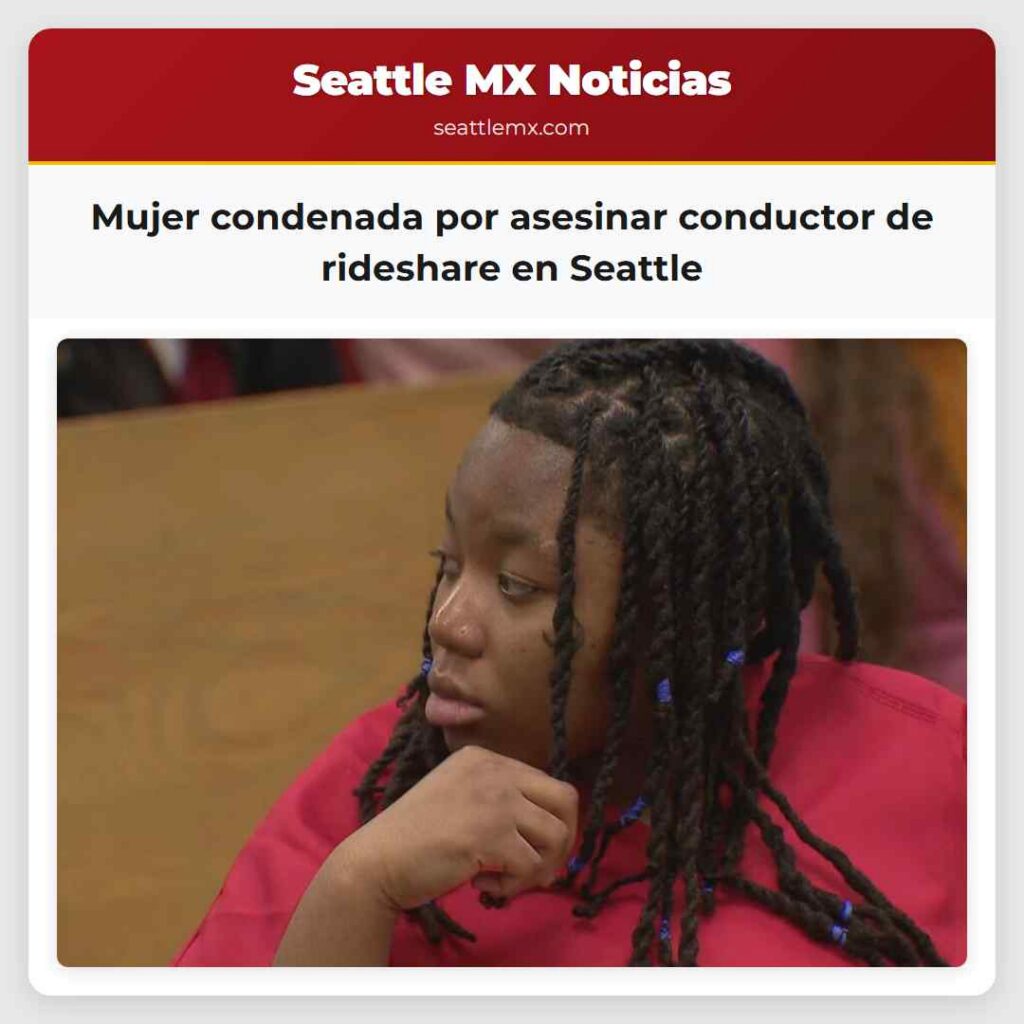 Mujer condenada por asesinar conductor de