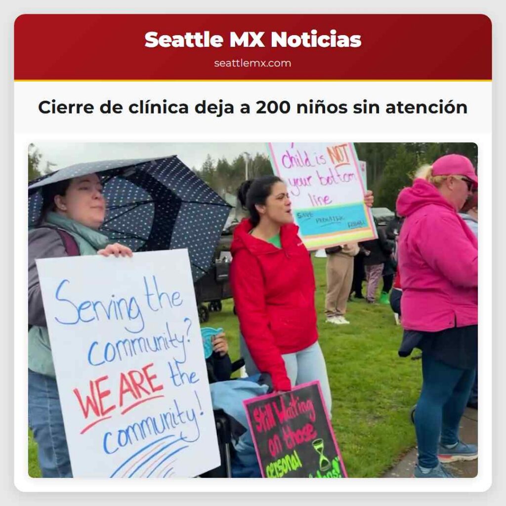 Cierre de clínica deja a 200 niños sin atención