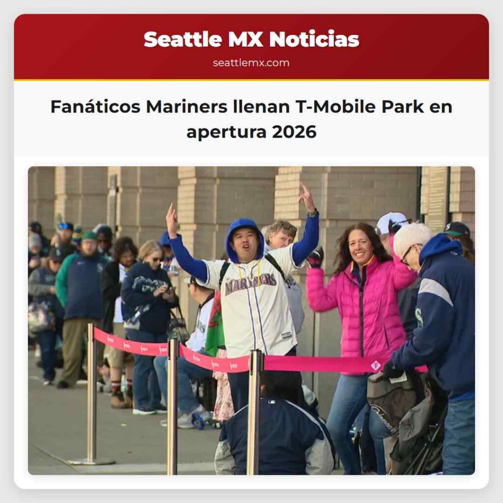 Fanáticos Mariners llenan T-Mobile Park en
