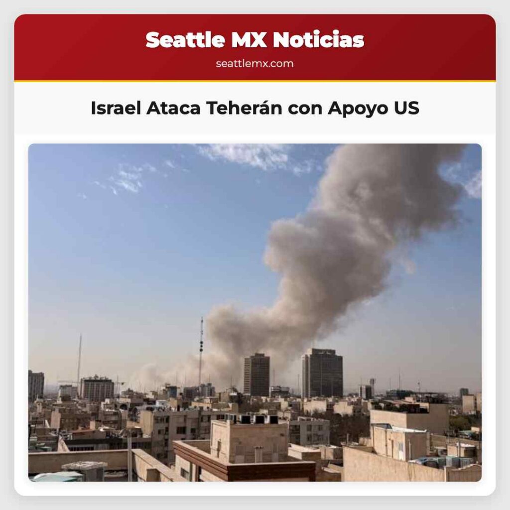 Israel Ataca Teherán con Apoyo US