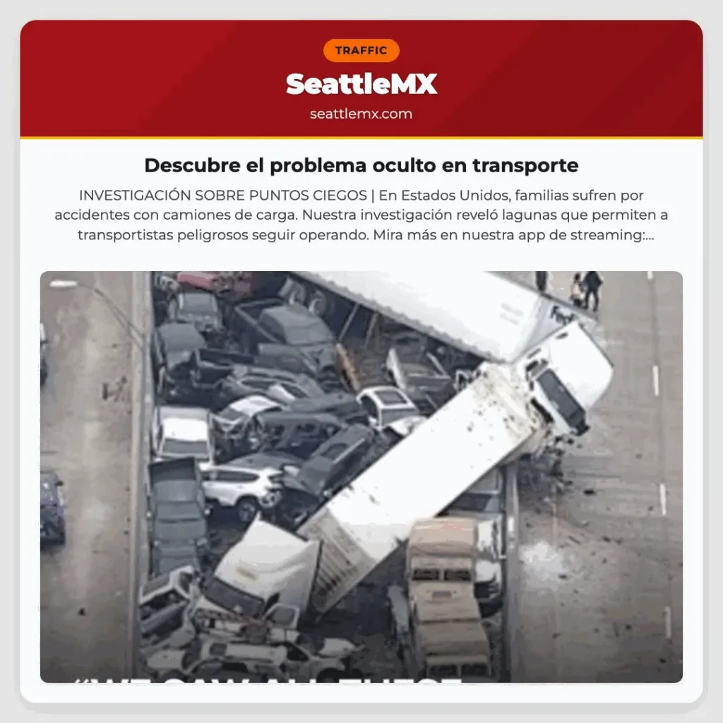 Descubre el problema oculto en transporte