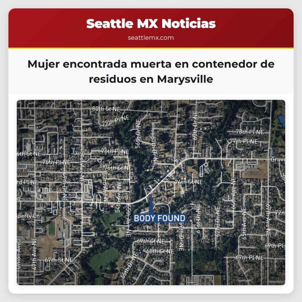 Mujer encontrada muerta en contenedor de residuos