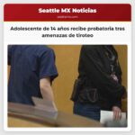 Adolescente de 14 años recibe probatoria tras amenazas de tiroteo