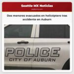 Dos menores evacuados en helicóptero tras accidente en Auburn