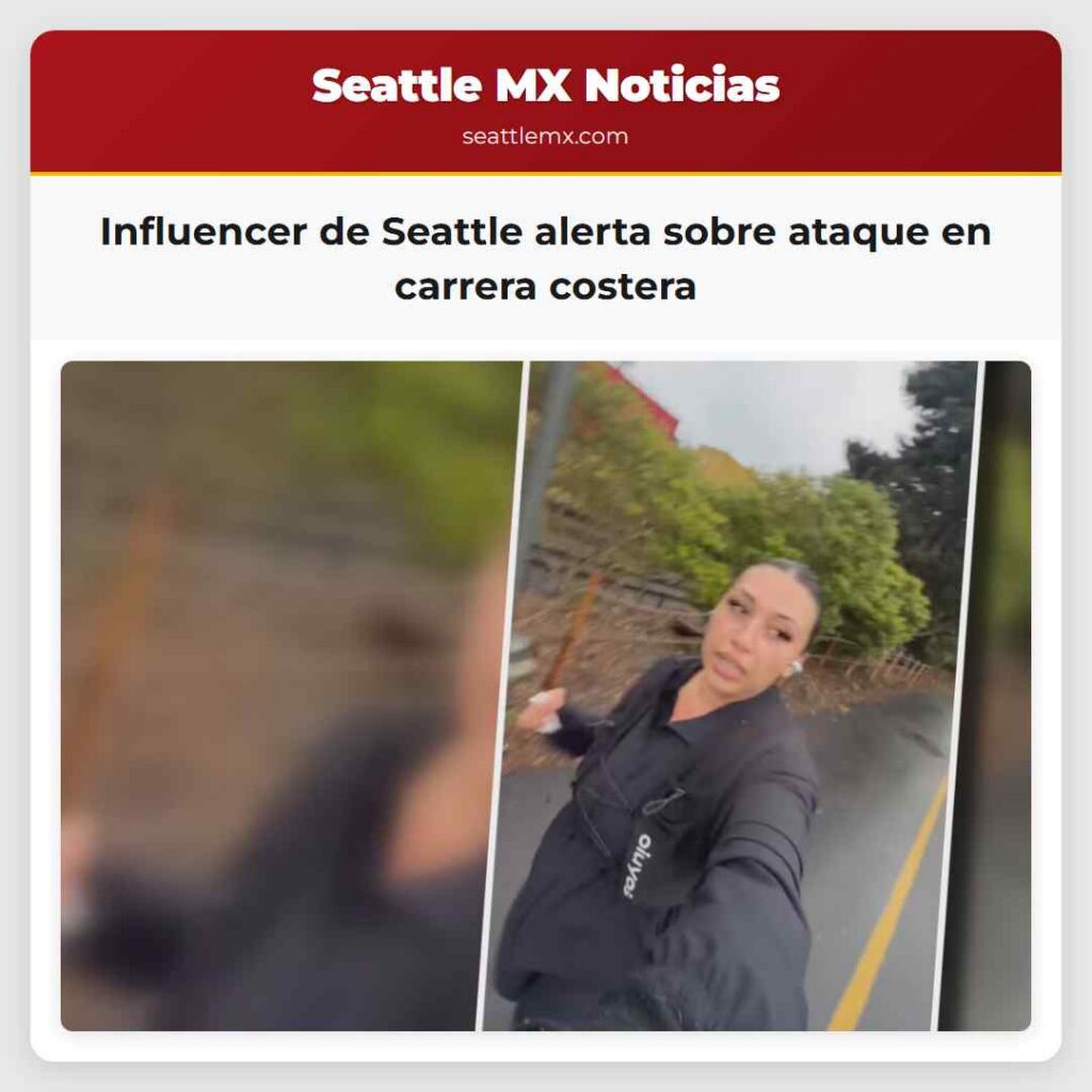 Influencer de Seattle alerta sobre ataque en