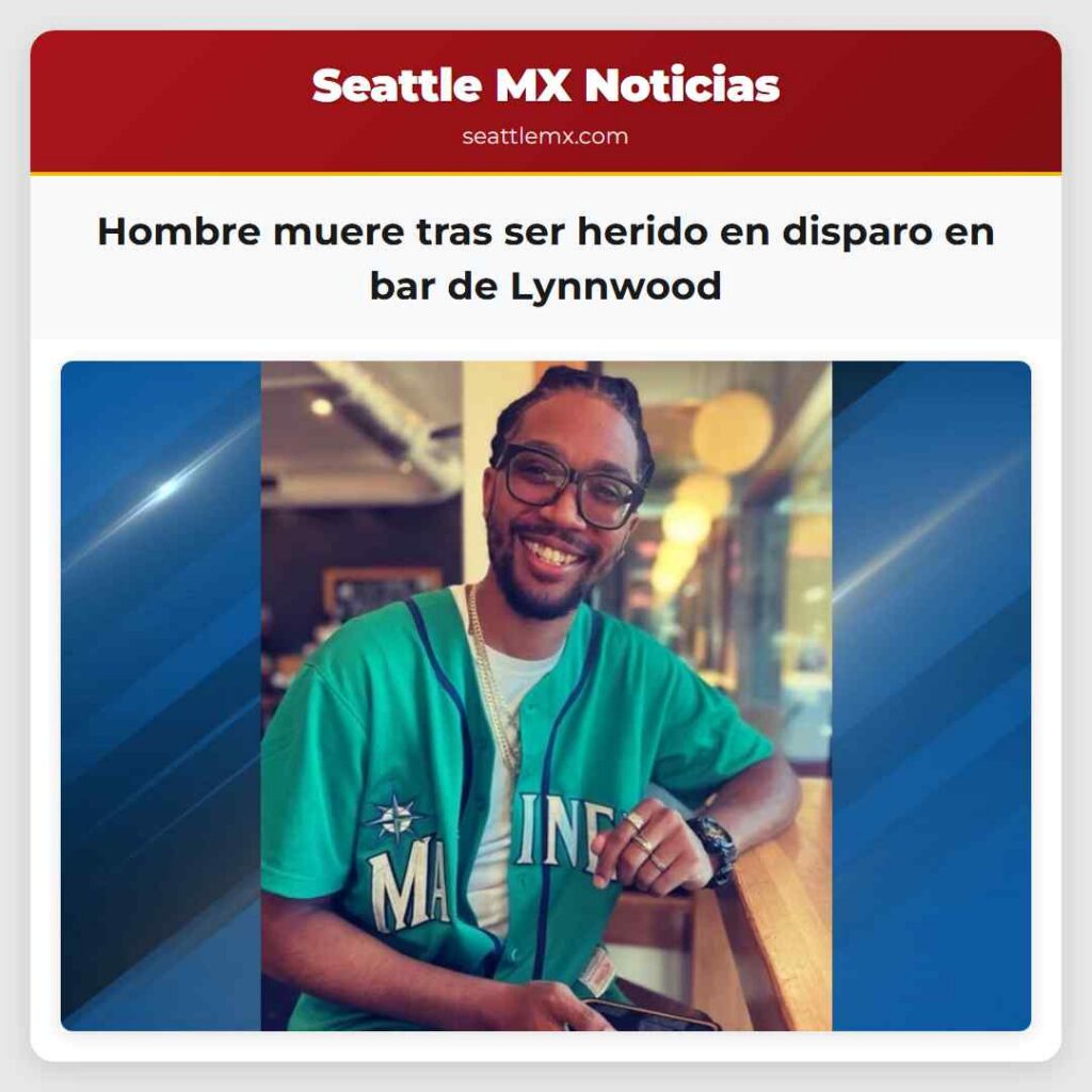 Hombre muere tras ser herido en disparo en bar de