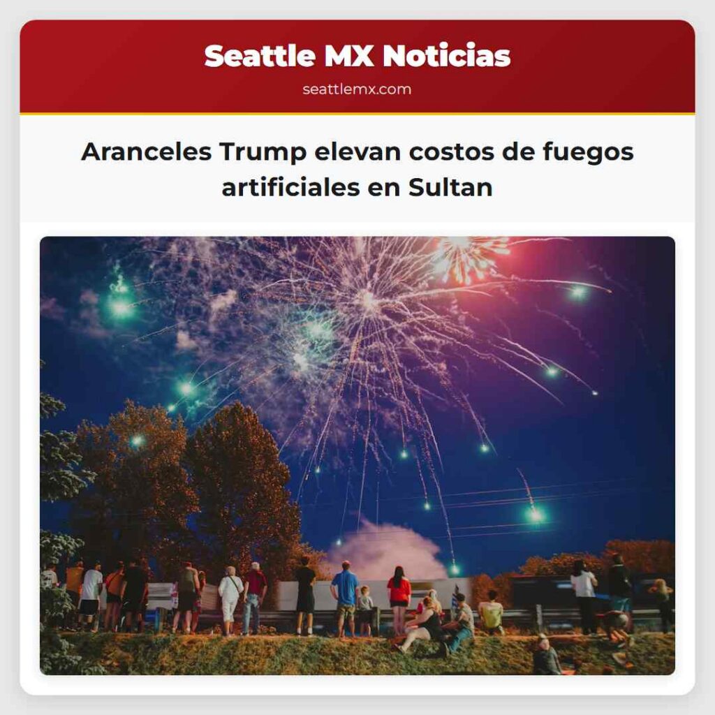 Aranceles Trump elevan costos de fuegos