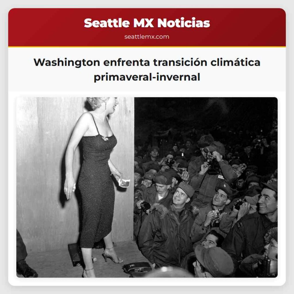 Washington enfrenta transición climática
