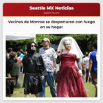 Vecinos de Monroe se despertaron con fuego en su hogar