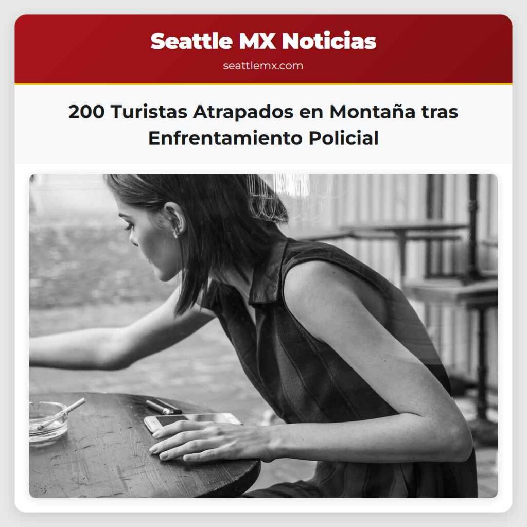 200 Turistas Atrapados en Montaña tras