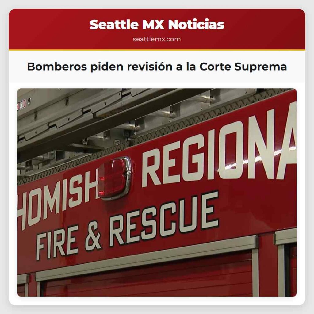 Bomberos piden revisión a la Corte Suprema