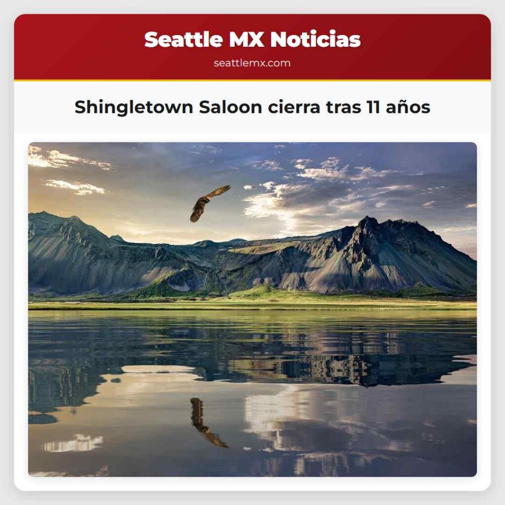 Shingletown Saloon cierra tras 11 años
